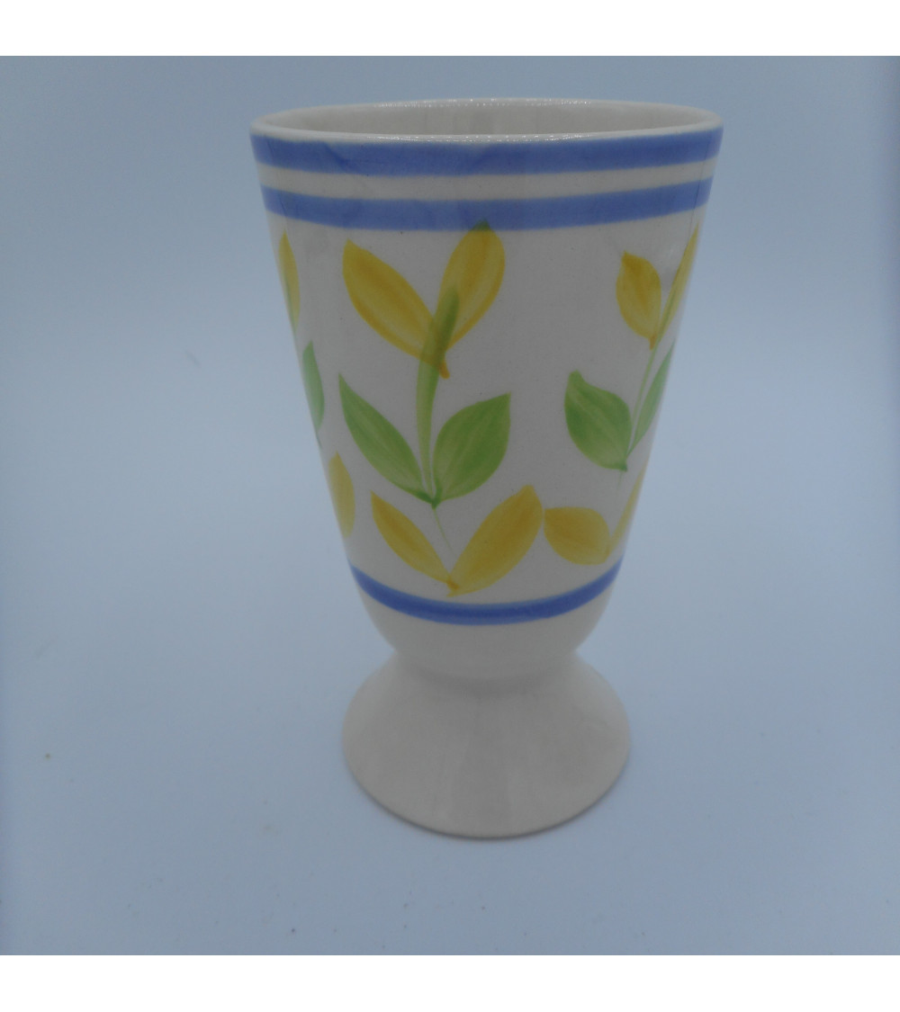 Paire de mazagrans fleurs vintage