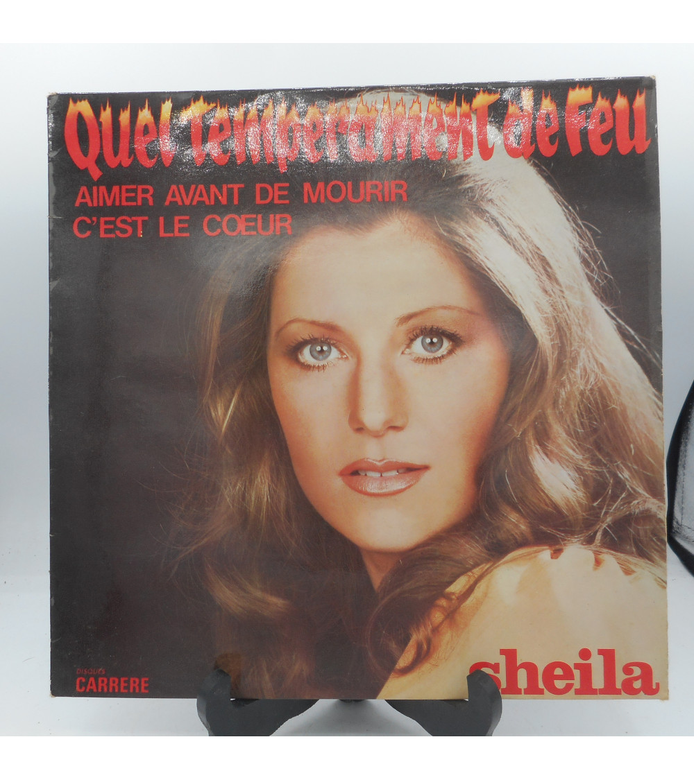 Vinyle Sheila - Quel tempérament de feu - 33 tours