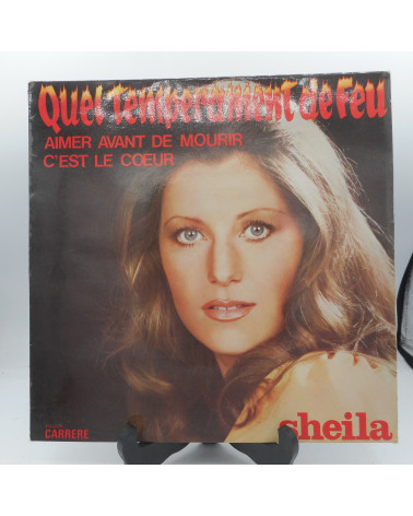 Vinyle Sheila - Quel tempérament de feu - 33 tours
