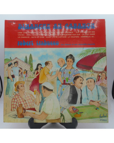 Vinyle Dimanche au Cabanon - Robert Trabucco - 33 tours