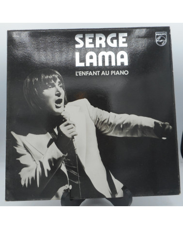 Vinyle Serge Lama - l'enfant au piano - 33 tours