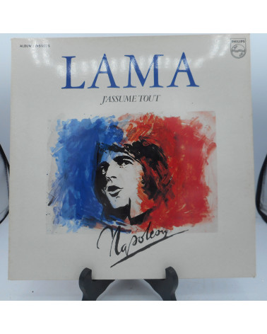 Vinyle Serge Lama - J'assume tout - 33 tours