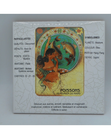 Plaque signe astrologique