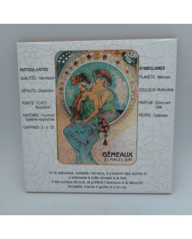 Plaque signe astrologique