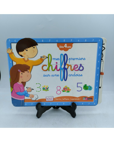 Mes premiers chiffres sur une ardoise