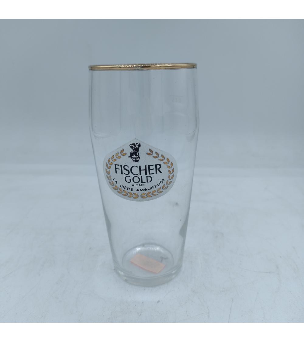 Verre Fischer gold