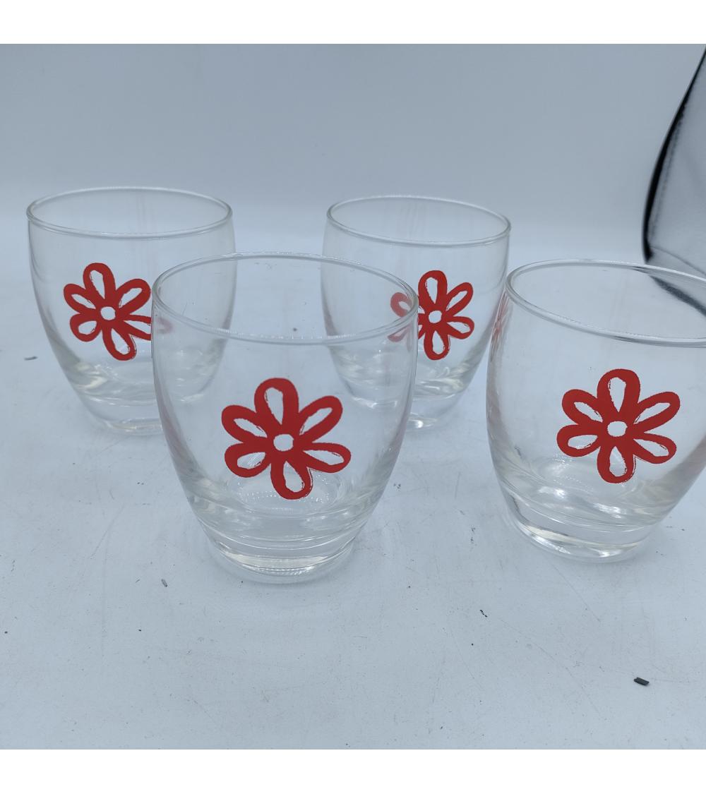 Lot de 4 verres à eau