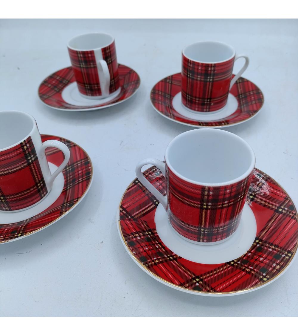 Lot de 4 tasses à expresso