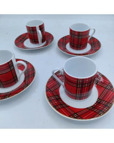 Lot de 4 tasses à expresso