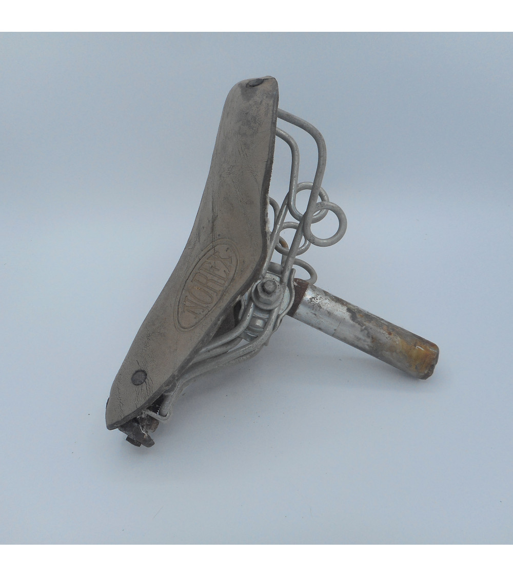 Selle Vélo De Route Cuir NOREX – Fabriquée En France, Modèle Ancien