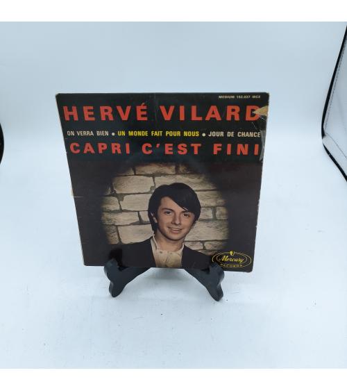 Vinyle Hervé villard - Capri c'est fini - 45 tours