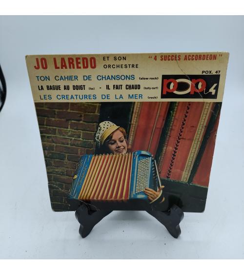 Vinyle Jo Laredo - " 4 succès accordéon" - 45 tours