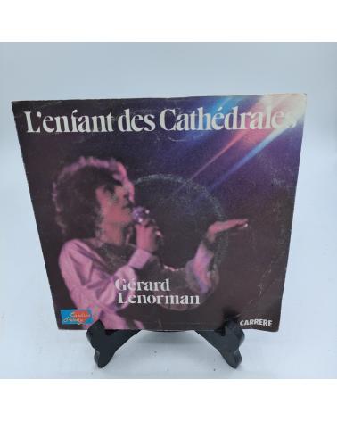 Vinyle Gérard Lenorman - L'enfant des cathédrales - 45 tours