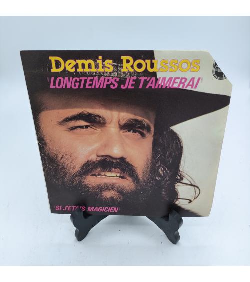 Vinyle Demis Roussos - Longtemps je t'aimerai - 45 tours