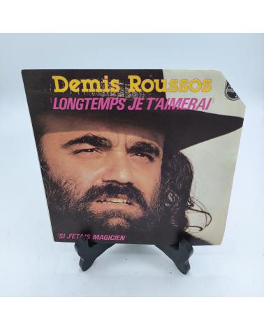 Vinyle Demis Roussos - Longtemps je t'aimerai - 45 tours