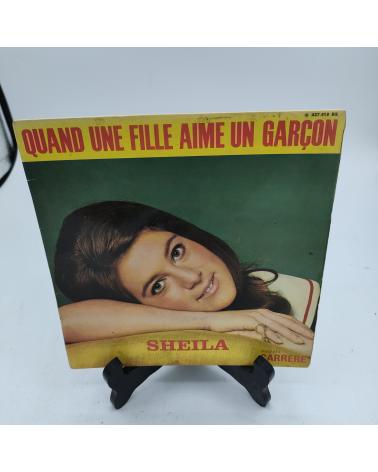 Vinyle Sheila - Quand une fille aime un garçon - 45 tours