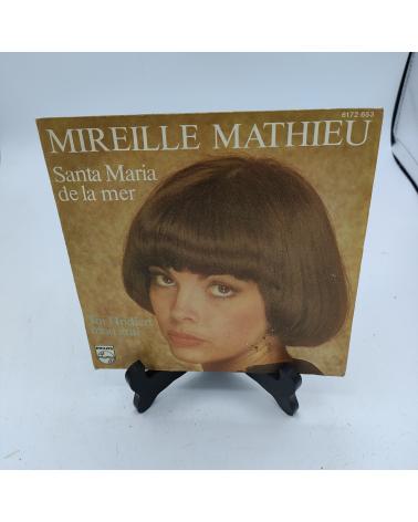 Vinyle Mireille Mathieu - Santa Maria de la mer - 45 tours
