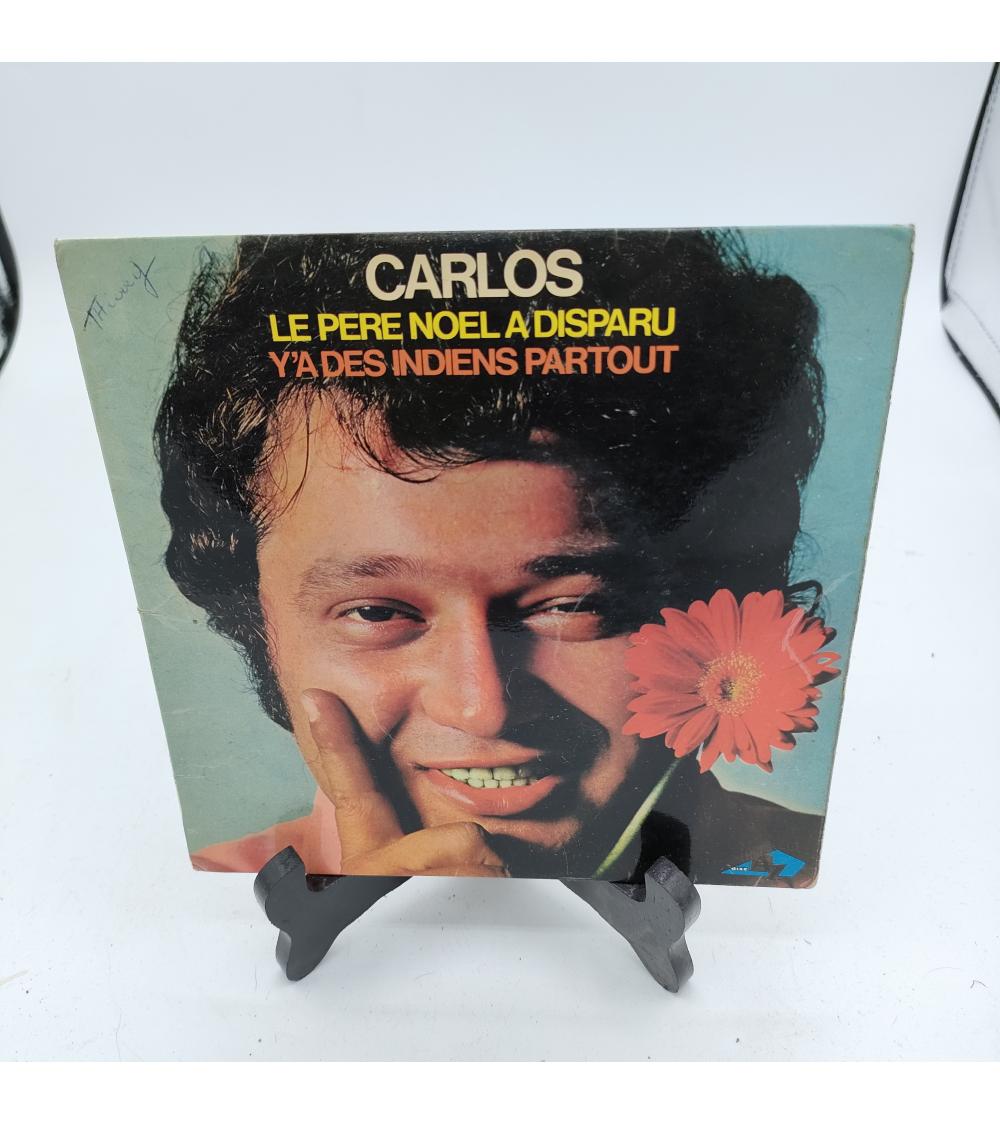 Vinyle Carlos - Le père Noel à disparu - 45 tours