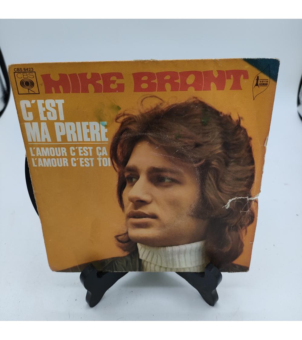 Vinyle Mike Brant - c'est ma prière - 45 tours