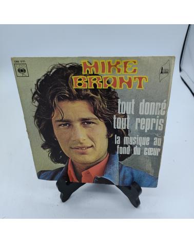 Vinyle Mike Brant - tout donné, tout repris - 45 tours