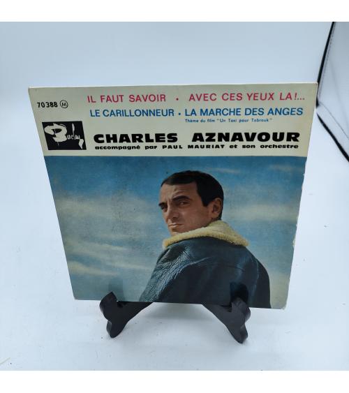 Vinyle Charles Aznavour - Il faut savoir - 45 tours