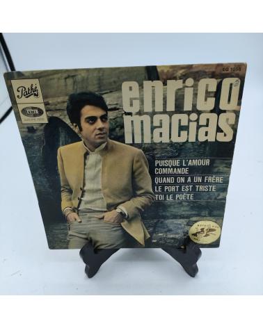 Vinyle Enrico Macias - Puisque l'amour commande - 45 tours