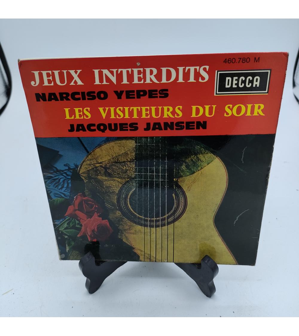 Vinyle Jeux interdits - Les visiteurs du samedi soir - 45 tours